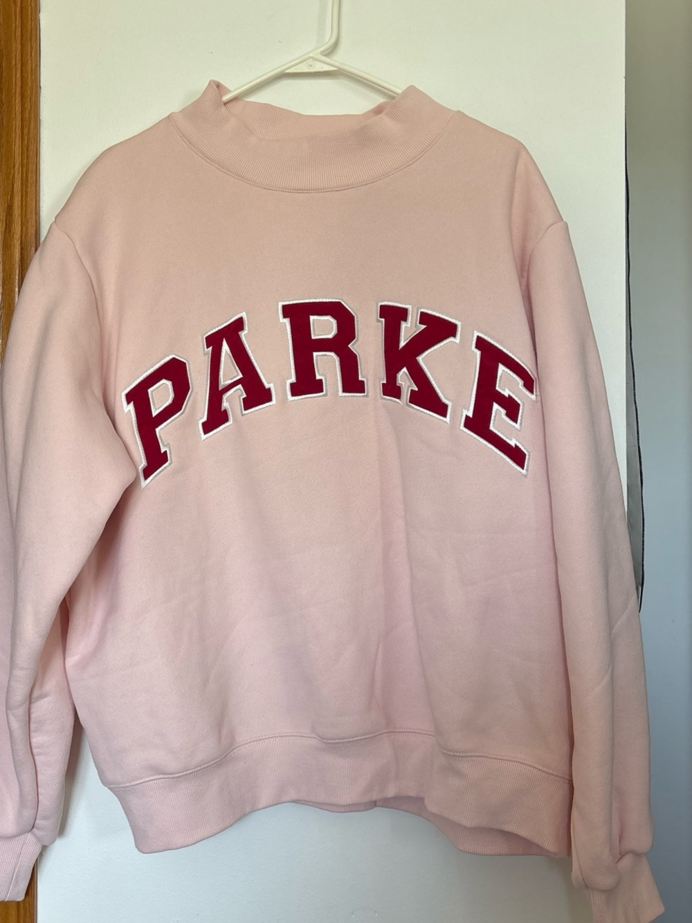 PARKE valentine’s day Pink Crewneck Sweater - Soft Pullover